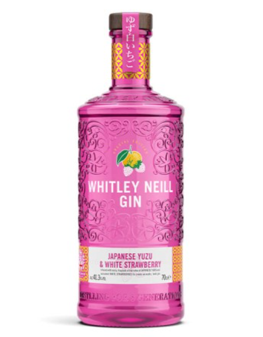 Gin Whitley Neill Japanese Yuzu & White Strawberry Limited Edition 700ml