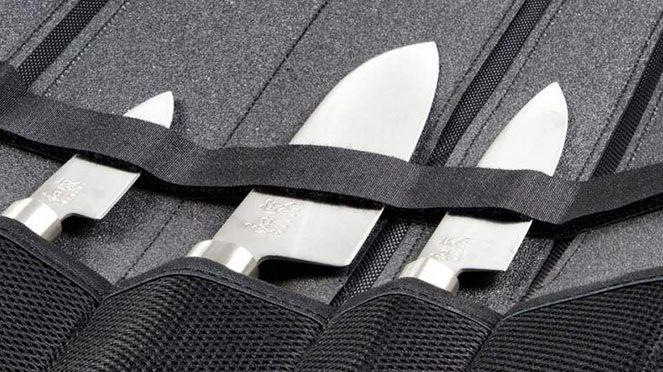 KAI Set coltelli da cucina Wasabi Black